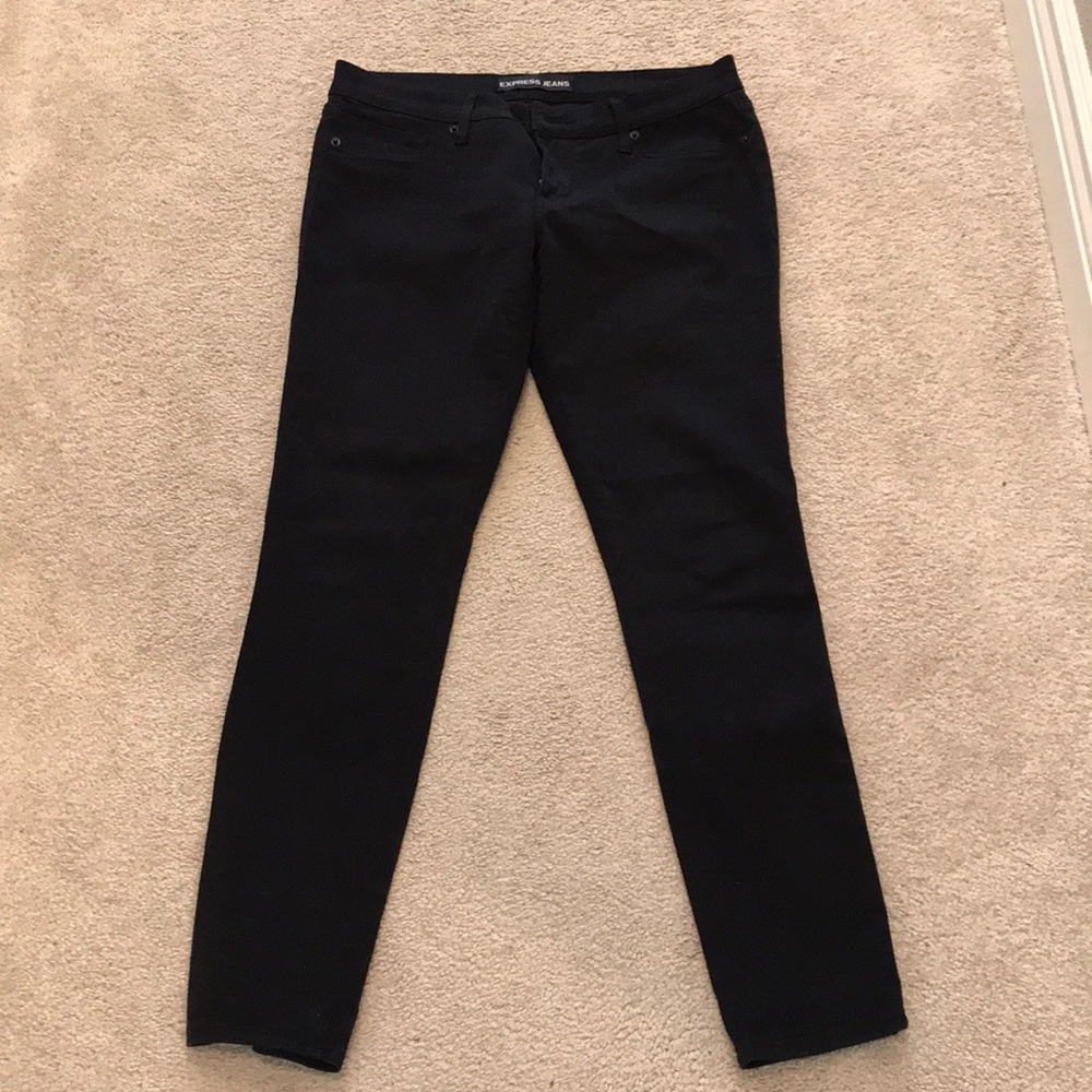 Express extreme stretch legging low rise size 10 R